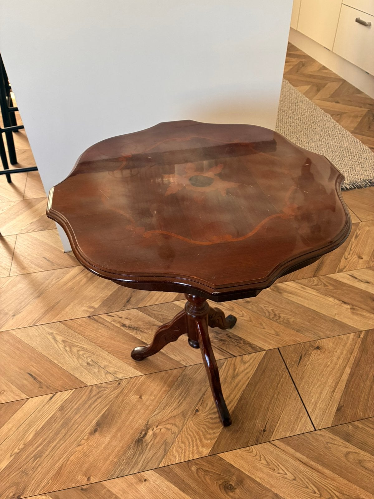 Bijzettafel, Ophalen