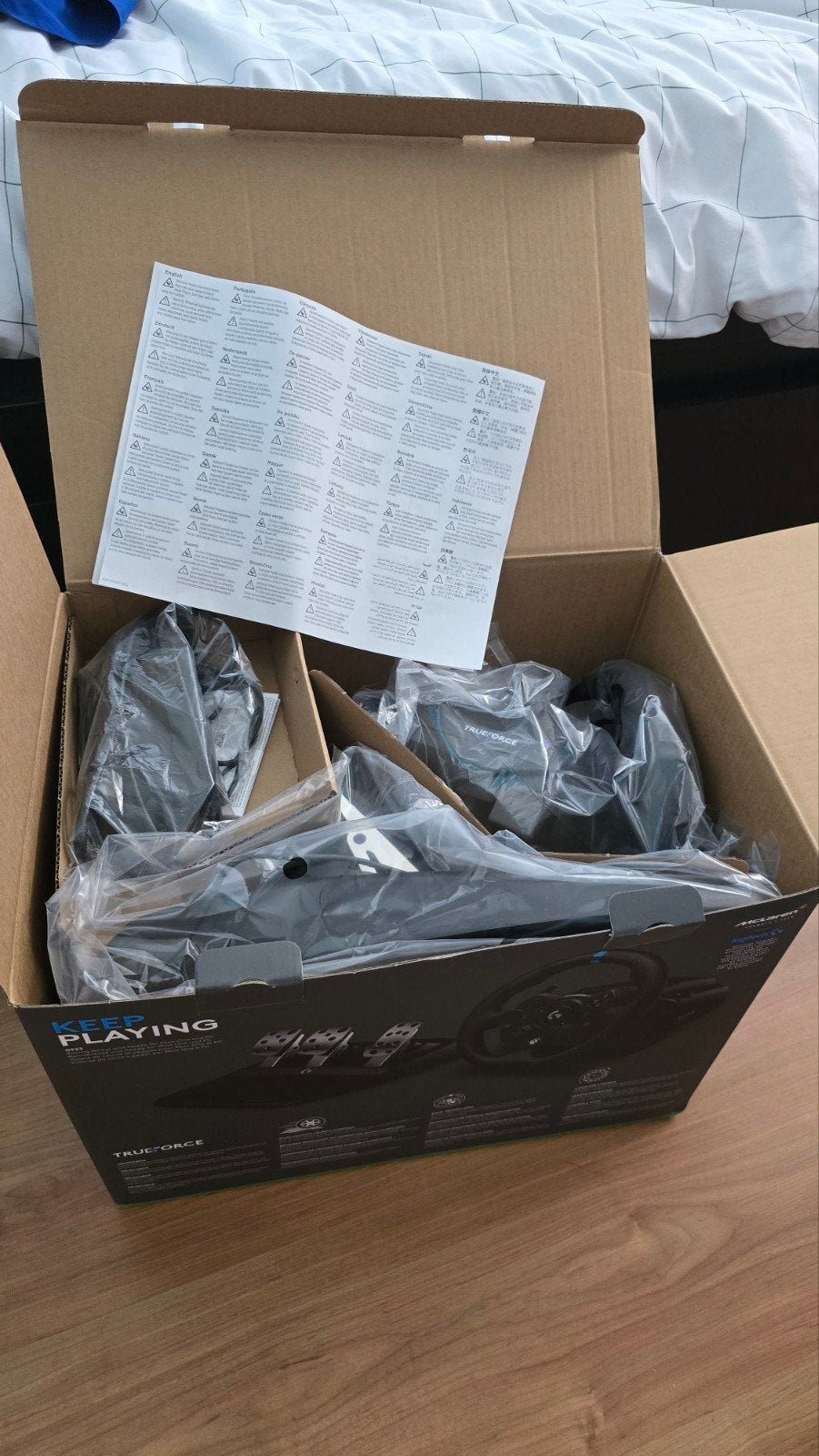 Logitech G923 TRUEFORCE + Driving Force Shifter (Xbox/PC), Ophalen, Zo goed als nieuw, Logitech