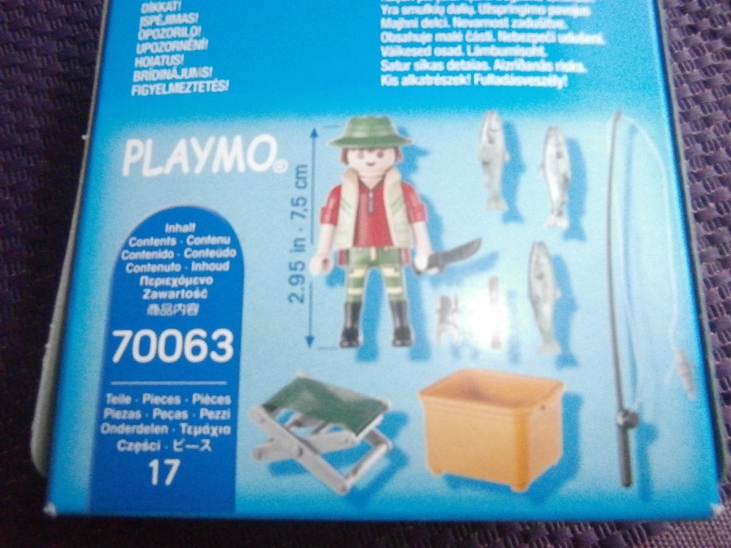 Playmobil 70063 boswachter of jager of visser nieuw, Complete set, Nieuw, Ophalen of Verzenden, Country