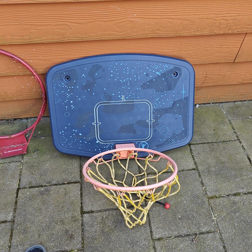 Basketbalring met en zonder bord - Afhalen voor leuke prijs, Sport en Fitness, Basketbal, Ophalen of Verzenden, Gebruikt, Ring, Bord of Paal