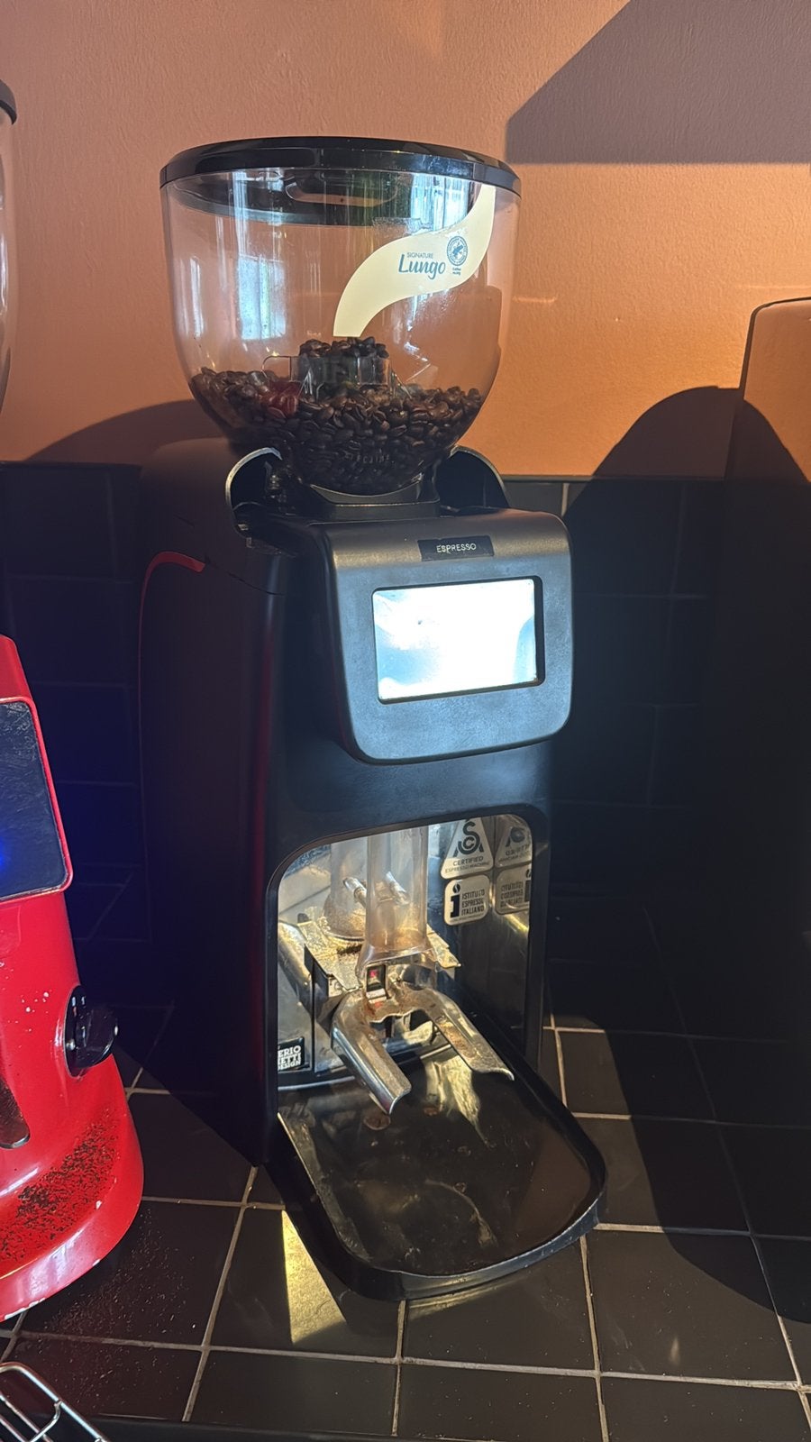 La Cimbali Elective bluetooth koffiemolen, 10 kopjes of meer, Ophalen, Zo goed als nieuw, Espresso apparaat