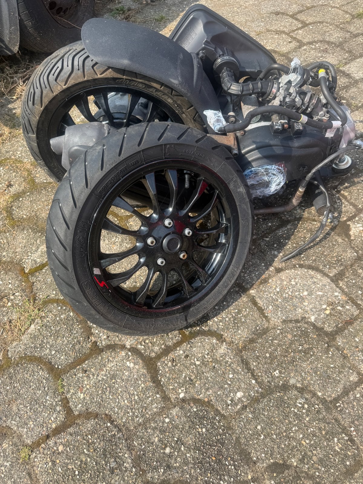 Vespa Sprint velg en diverse onderdelen, Ophalen, Gebruikt, Overige typen, Vespa