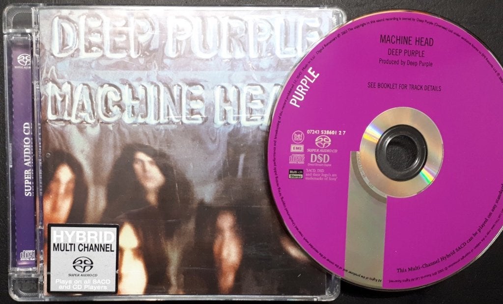DEEP PURPLE - Machine head ( SACD ), Ophalen of Verzenden, Zo goed als nieuw, Hard Rock