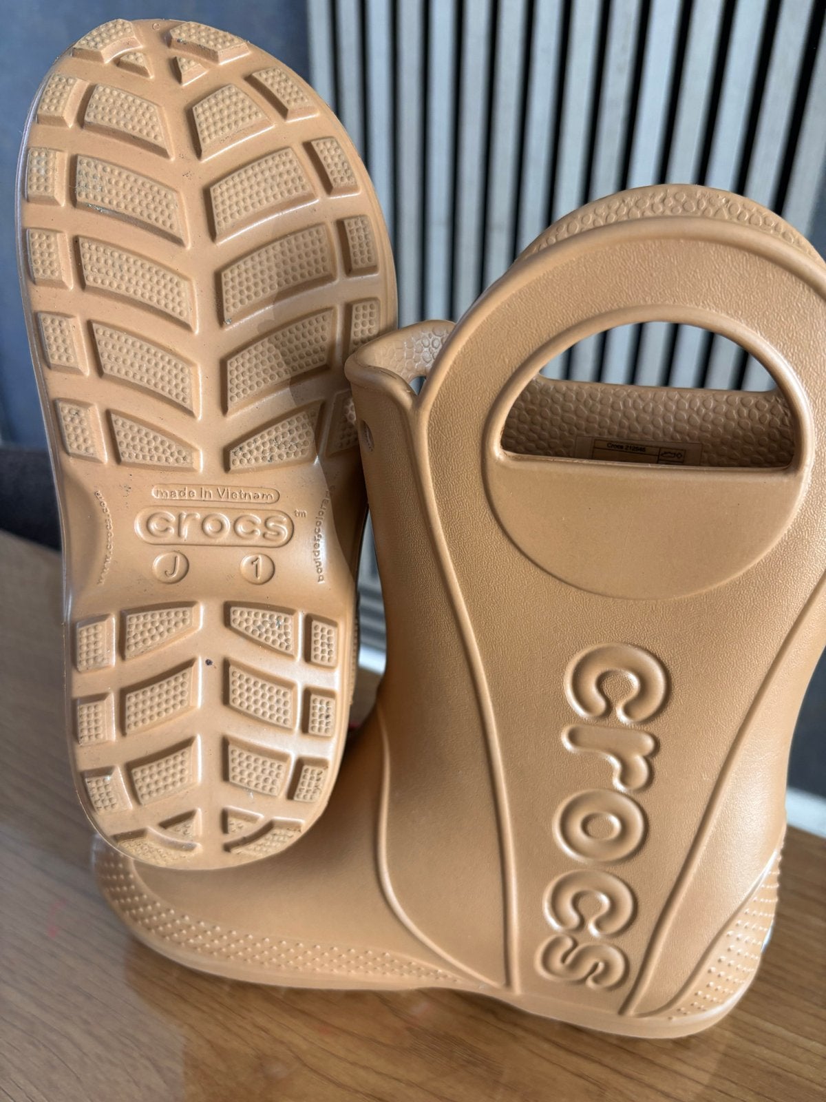Crocs laarzen voor meisjes - Zo goed als nieuw, Ophalen of Verzenden, Zo goed als nieuw, Meisje, Laarzen