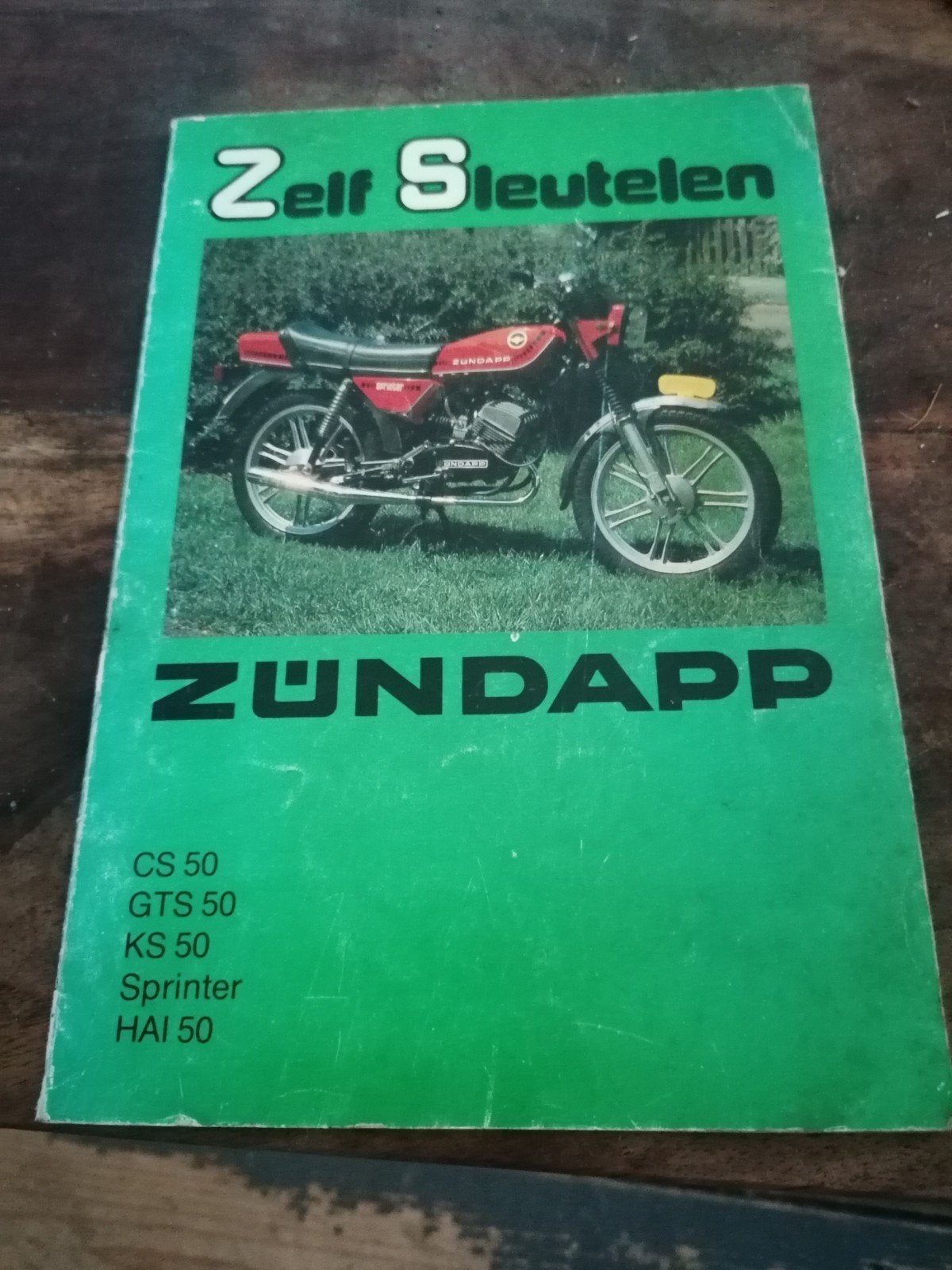 Zelf Sleutelen Zundapp Werkplaatshandboek - Gebruikt, Ophalen of Verzenden