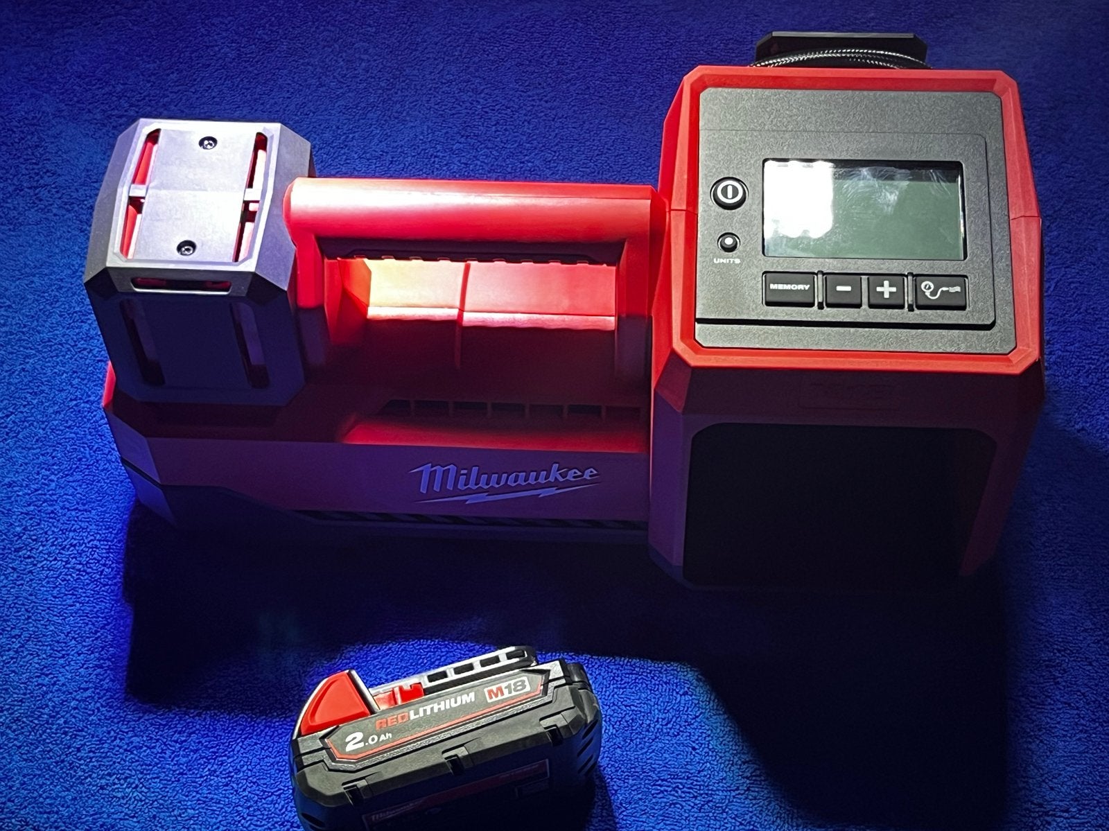 Milwaukee M18 Accu Compressor met 2.0Ah Accu, Ophalen of Verzenden, Nieuw