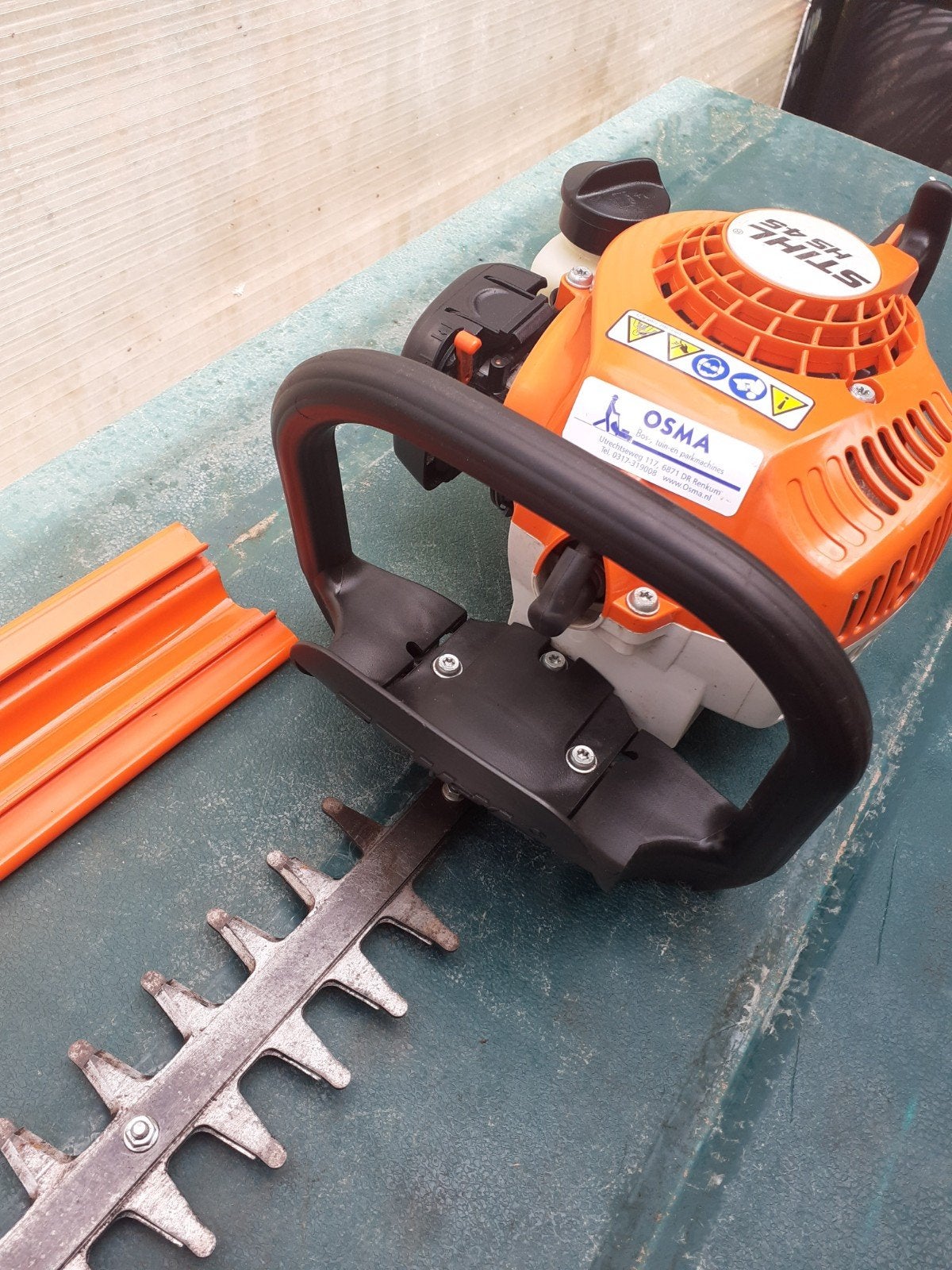 STIHL HS 45 HEGGENSCHAAR OP BENZINE, Ophalen, Benzine