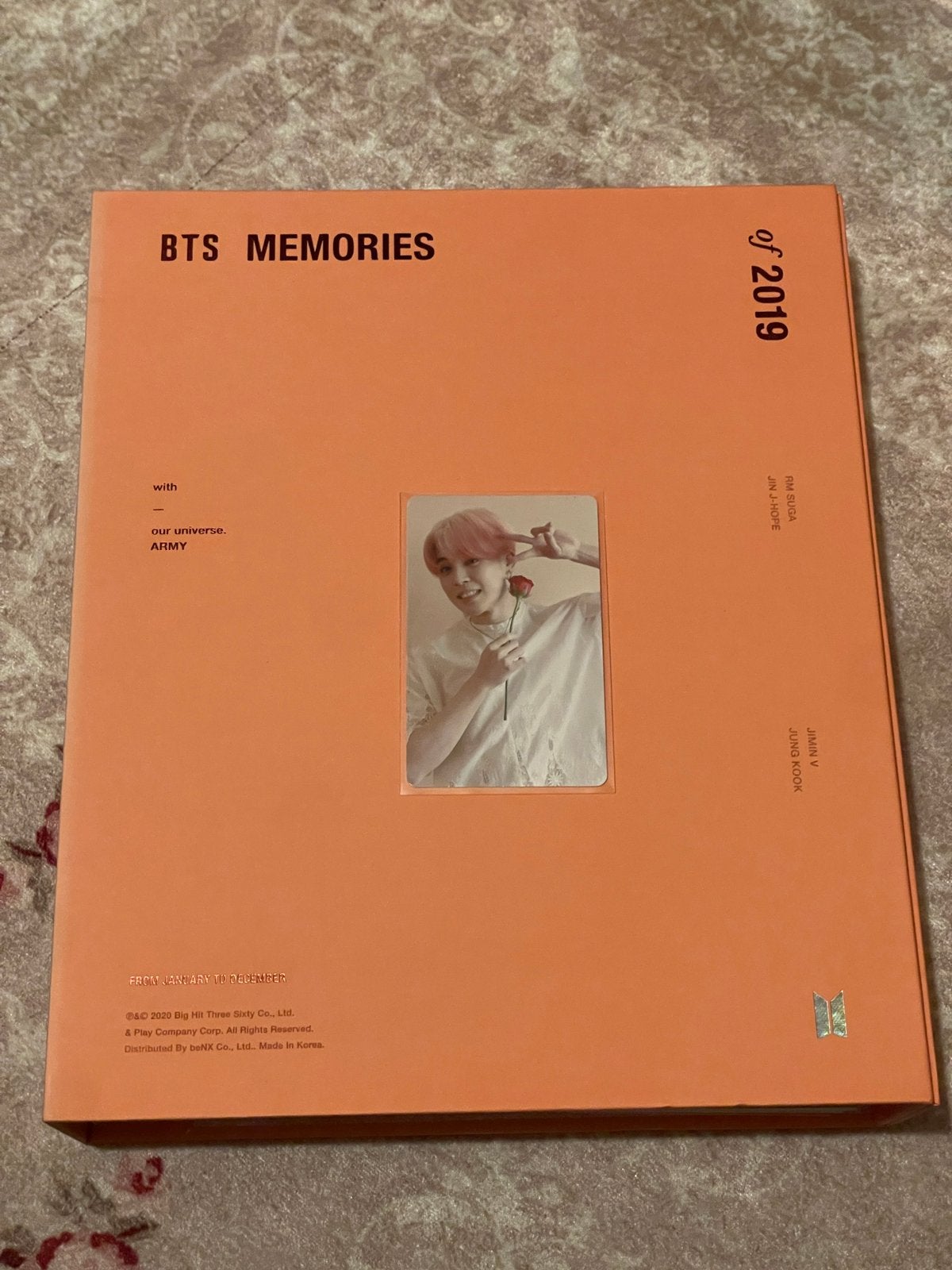 BTS memories of 2019 met jimin pc, Verzenden, Nieuw