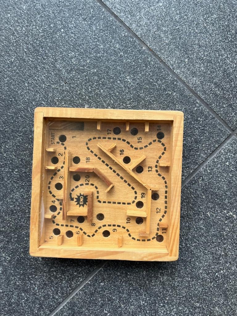 houten balspel, Ophalen
