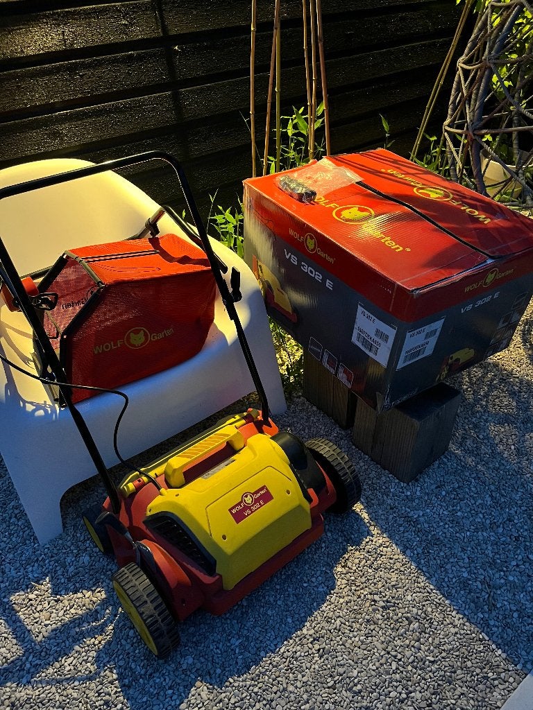 Verticuteermachine, Ophalen of Verzenden, Zo goed als nieuw, Elektrisch, Wolf