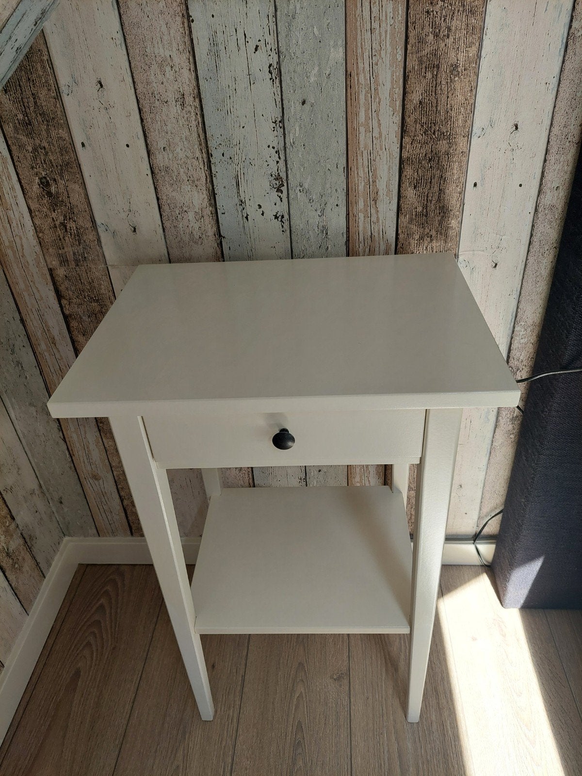 2x Witte Hemnes Nachtkastjes met Lade - Klassiek & Hoog, Ophalen