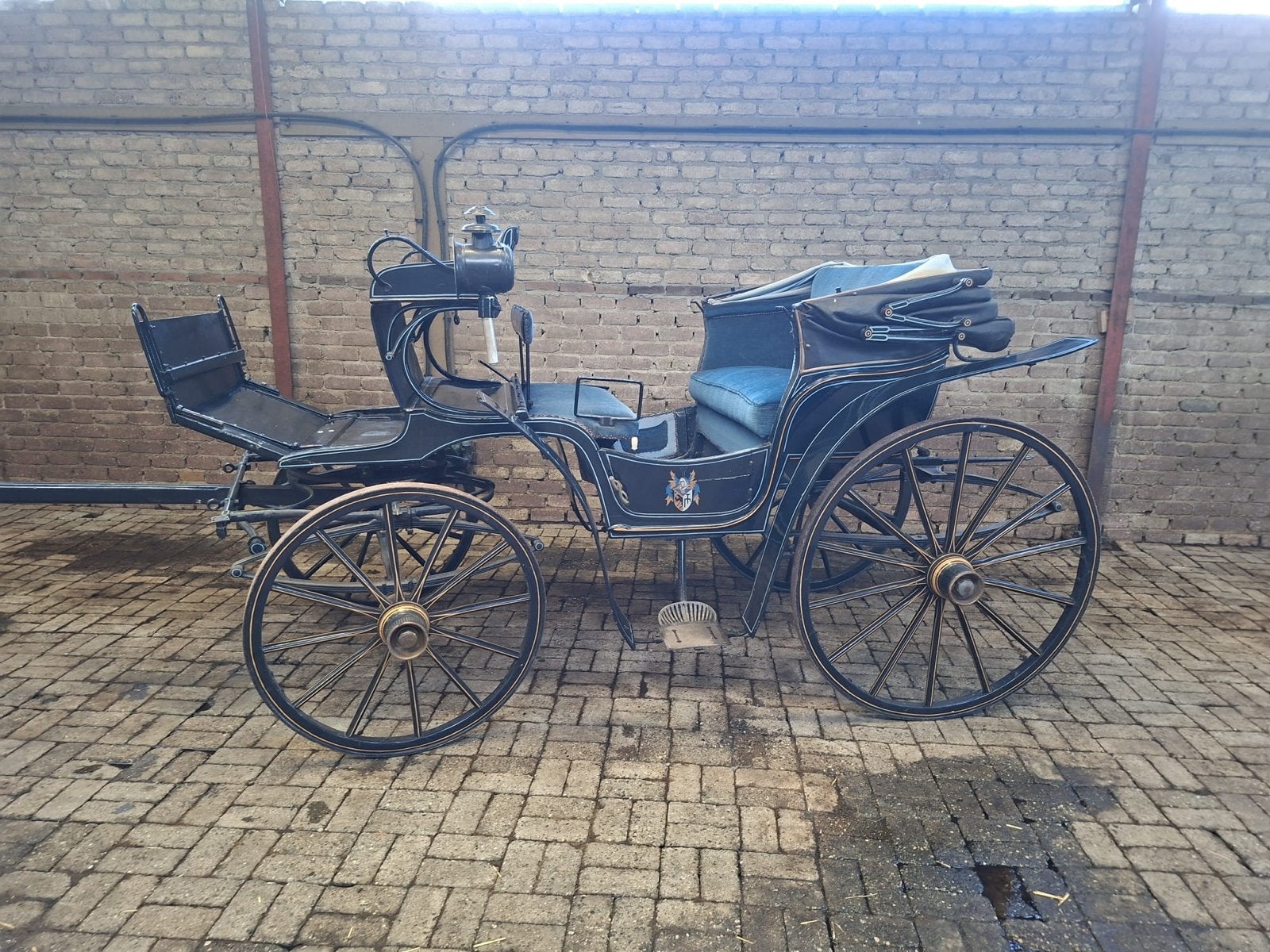 Landaulette koets Peter Cordes 1880, Dieren en Toebehoren, Gebruikt, Overige typen, Paard of Pony