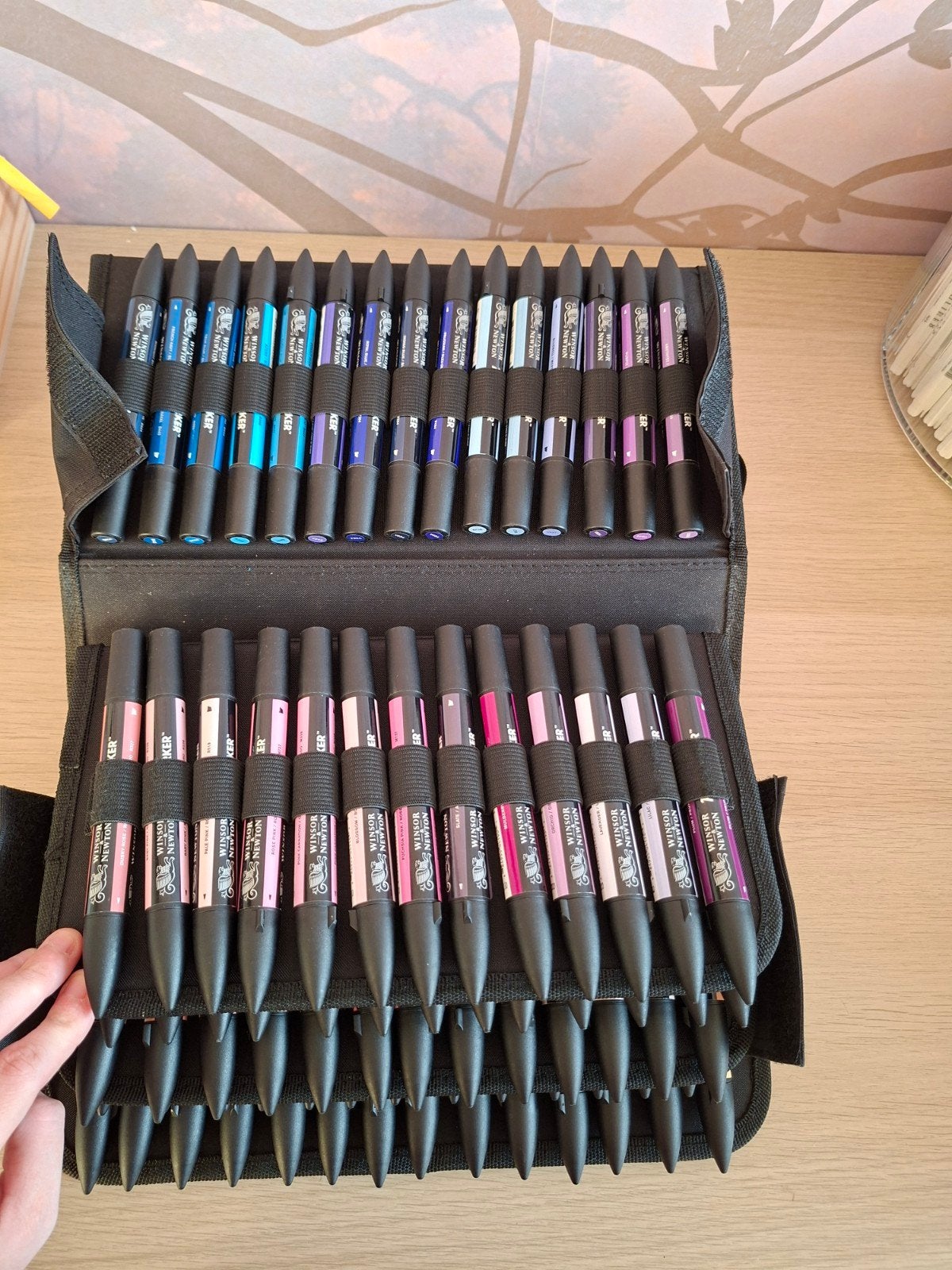 Winsor & Newton markers, Ophalen of Verzenden, Gebruikt, Overige thema's, Overige typen