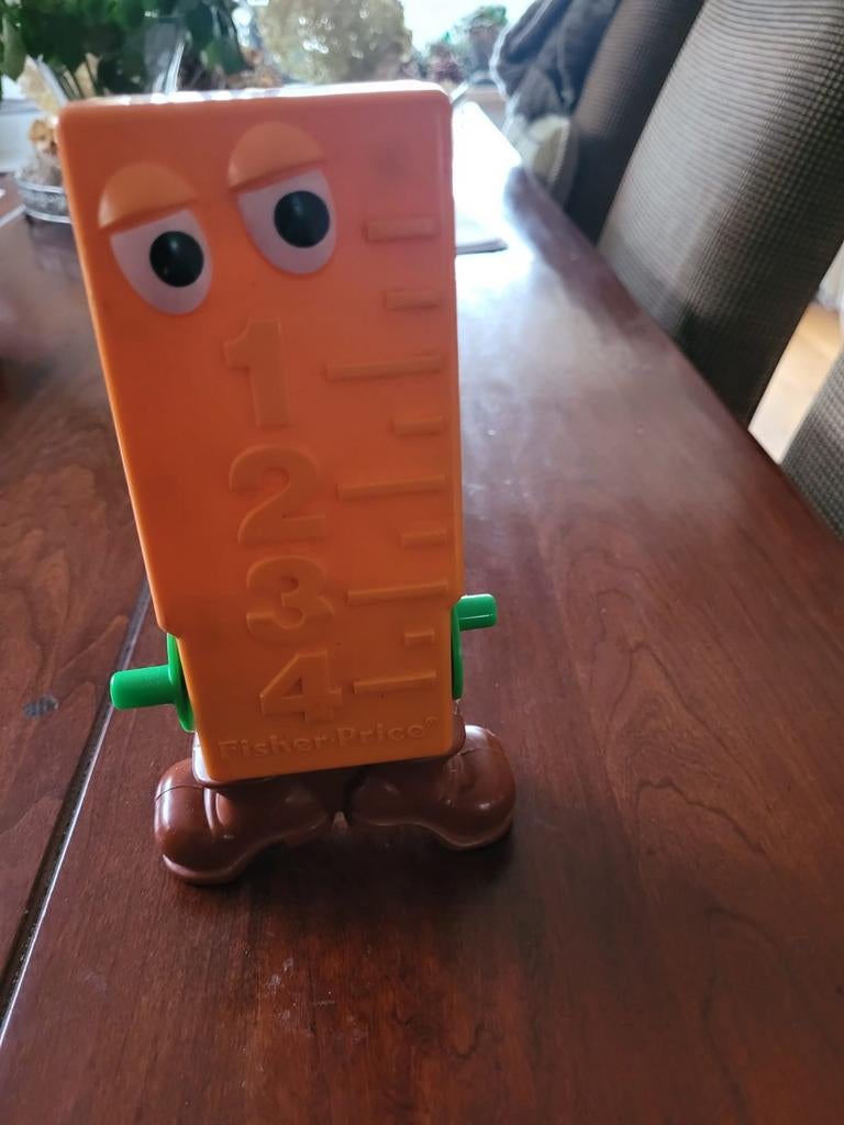 Fisher Price meetlat terry tape, Ophalen, Gebruikt