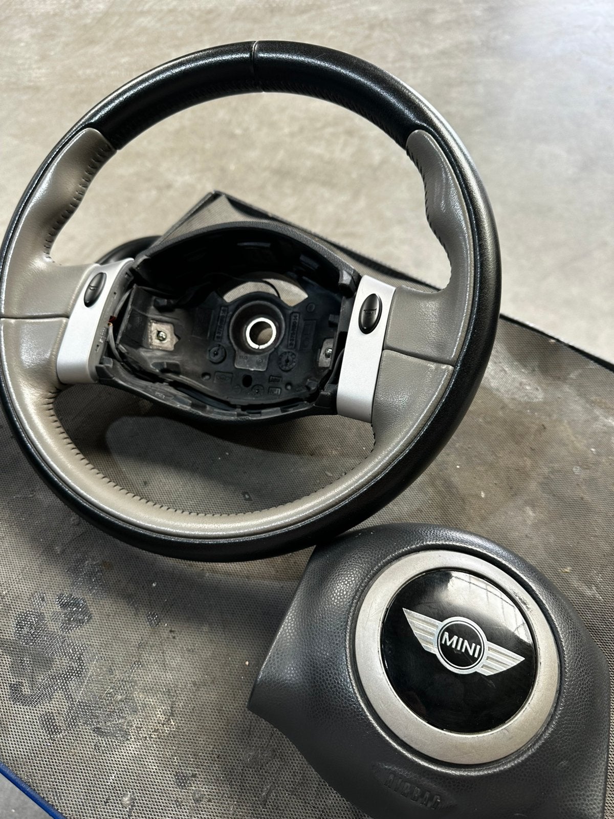 Mini R50 stuur met airbag compleet, Auto-onderdelen, Besturing, Ophalen of Verzenden, Mini