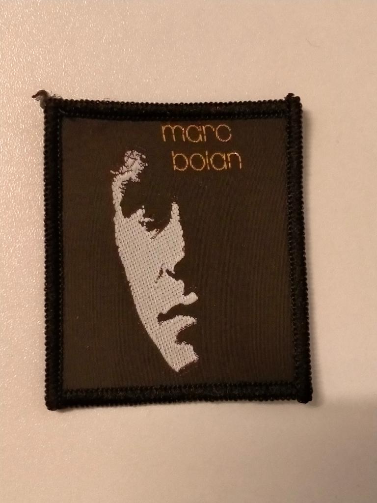 Marc Bolan T. Rex pop zanger vintage muziek embleem patch, Verzamelen, Ophalen of Verzenden, Nieuw, Kleding