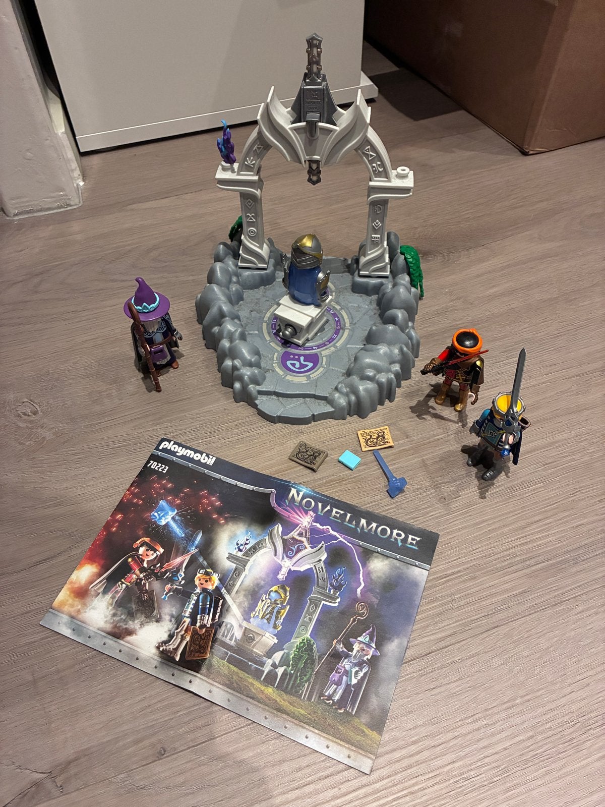 Playmobil Novelmore 70223 - De Tempel der tijden, Kinderen en Baby's, Complete set, Overige typen, Ophalen of Verzenden, Zo goed als nieuw