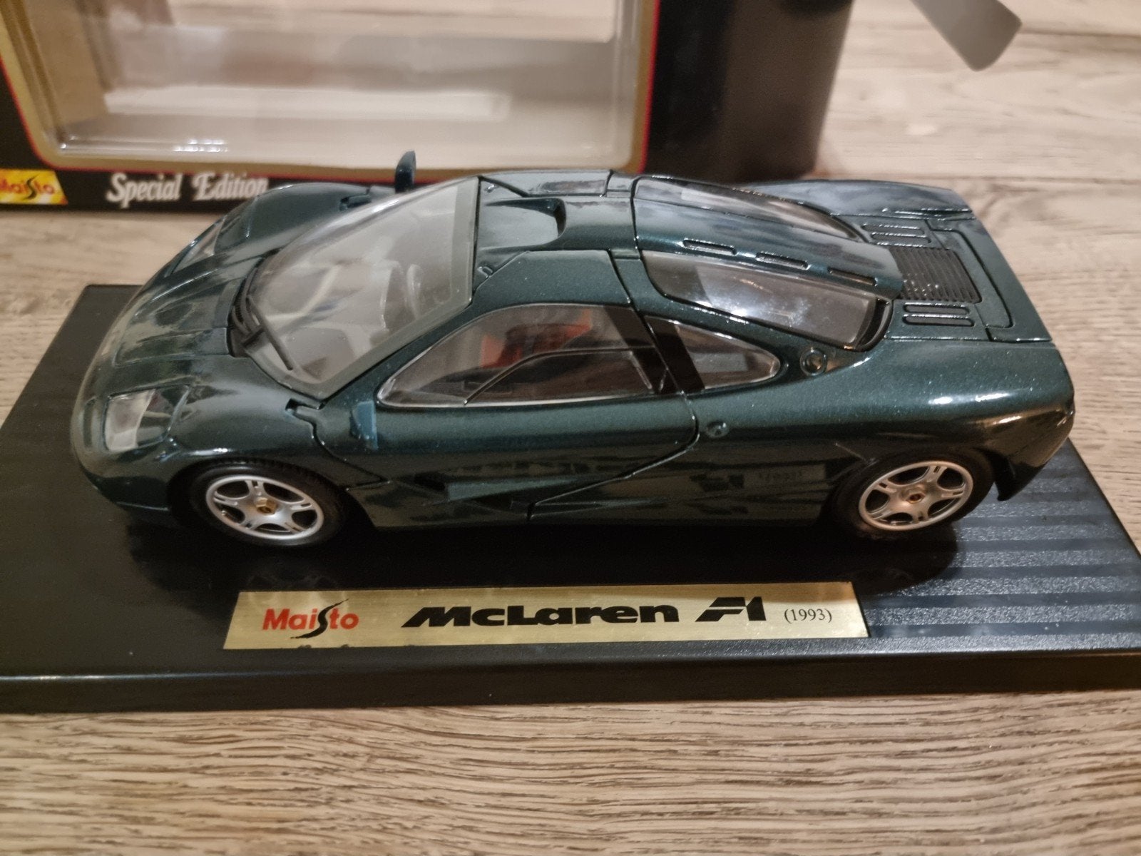 Maisto McLaren F1 (1993) Special Edition modelauto, Ophalen of Verzenden, Zo goed als nieuw, Auto, Maisto