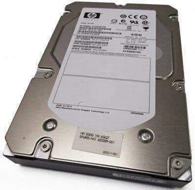 HP HGST Ultrastar 15K600 (SAS 6Gbps), 300GB HUS156030VLS600, Intern, Gebruikt, SAS, Server