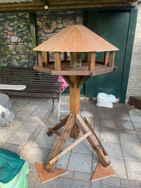 vogel voederhuis, Ophalen, Nieuw