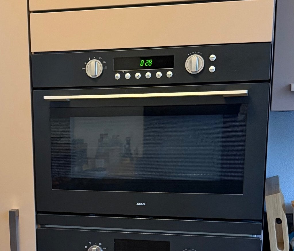 ATAG combi oven/magnetron, inbouw, Ophalen, 45 tot 50 cm, 45 tot 60 cm, Hete lucht