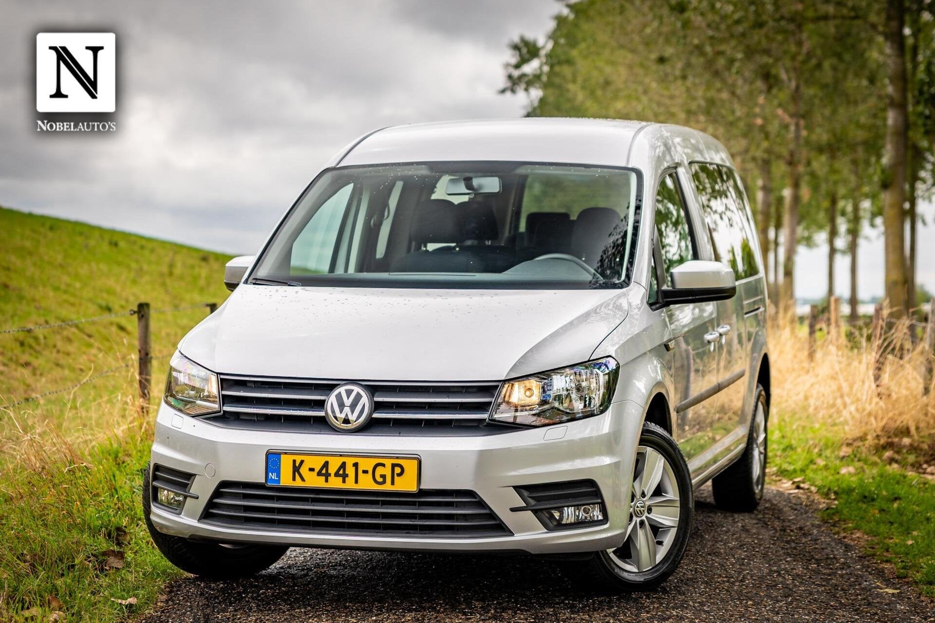 Volkswagen Caddy Maxi 2.0 TDI Trendline |7Persoons|Netjes, Auto's, Voorwielaandrijving, Dealer onderhouden, Gebruikt, Euro 6
