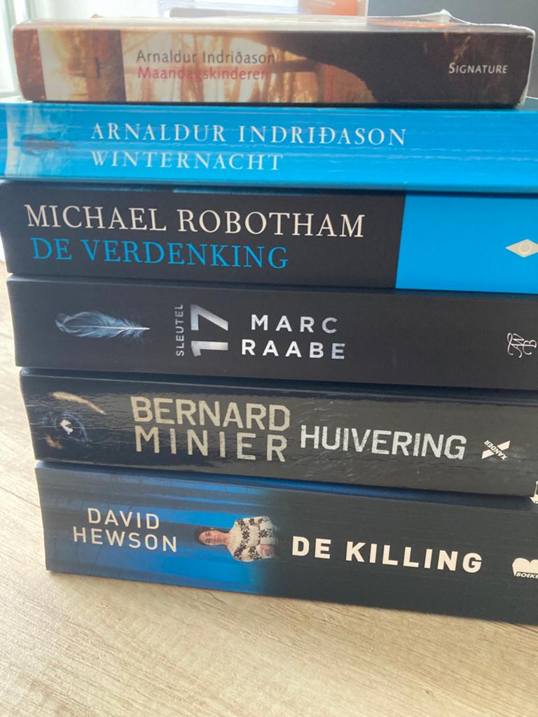 Spannende Thrillers: Arnaldur Indriðason, Robotham, Minier, Boeken, Ophalen of Verzenden, Gelezen, Nederland