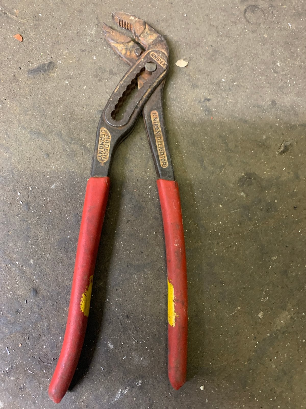 Knipex Alligator waterpomptang 88-250, Ophalen, Gebruikt, Tang, Knipex