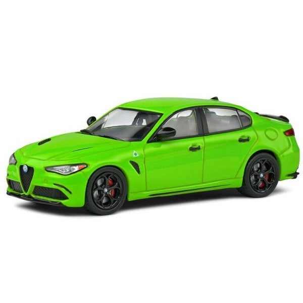 Alfa Romeo Giulia Quadrifoglio 2020 Groen Model 1/43 Solido, Solido, Auto, Solido, Nieuw