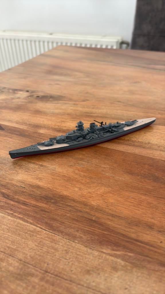 G triang minic duitse marine M745 scharnhorst, Ophalen of Verzenden, Zo goed als nieuw
