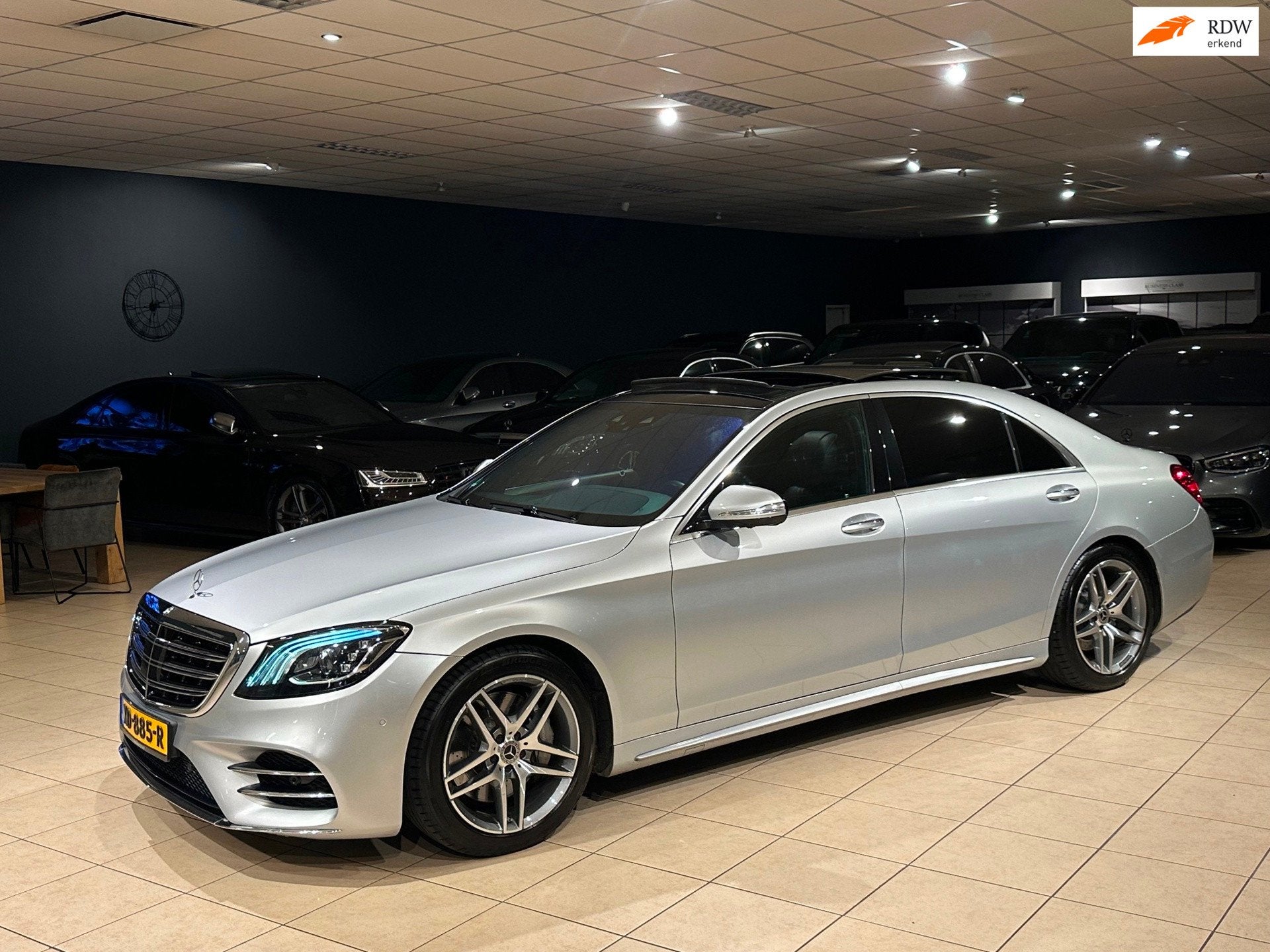 Mercedes-Benz S-klasse S400 d 4Matic LANG AMG/PANO/CHAUFFEUR, Auto's, Automaat, Gebruikt, 2925 cc, 340 pk
