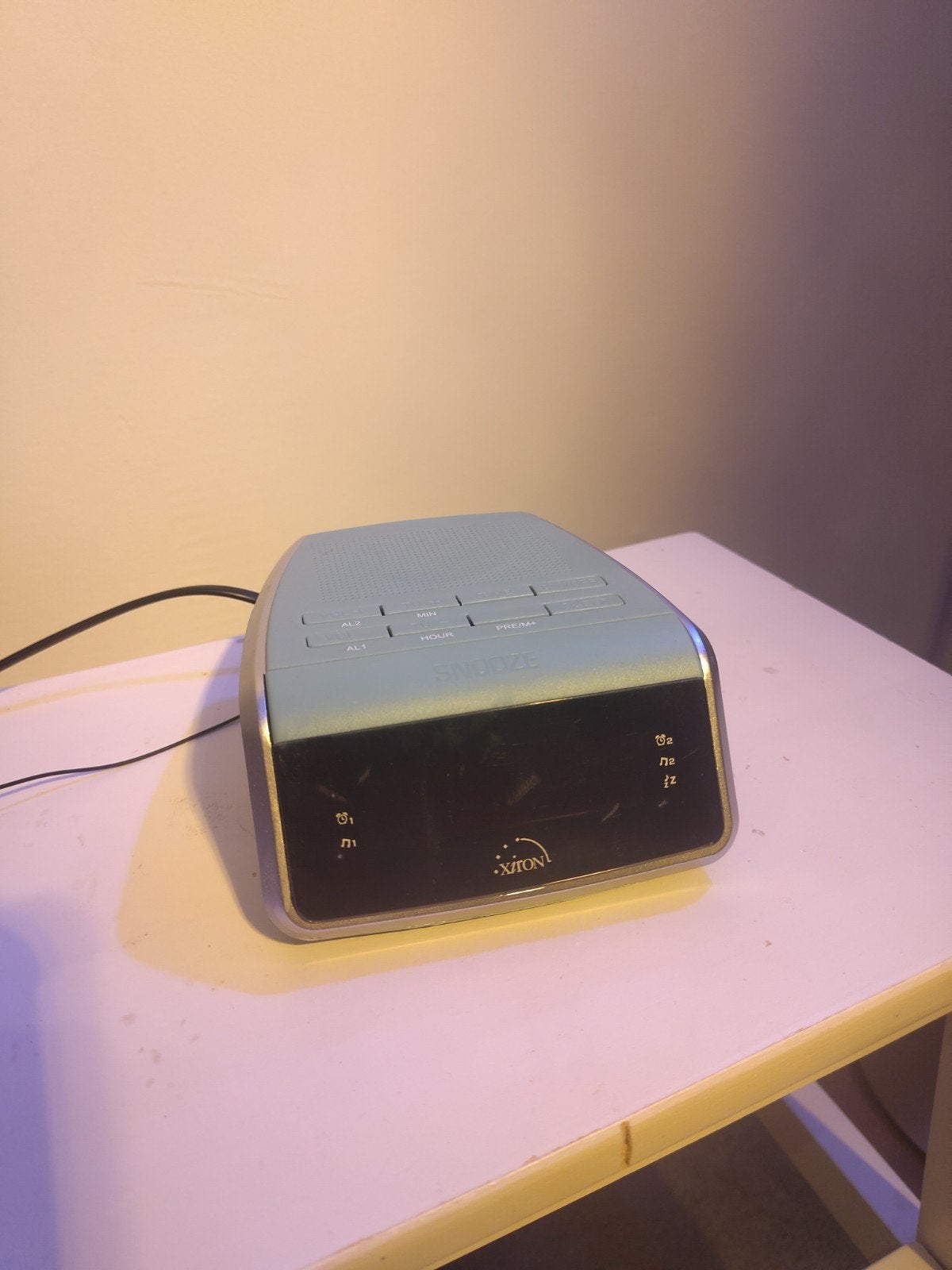 Wekkerradio, Witgoed en Apparatuur, Wekkers, Ophalen, Zo goed als nieuw