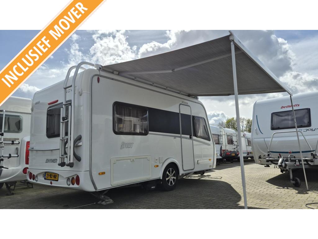 Prachtige Eriba Nova 465L Sport fransbed. Mover, Omnistor, Caravans en Kamperen, Caravans, Standaardzit, Bedrijf, Overige typen