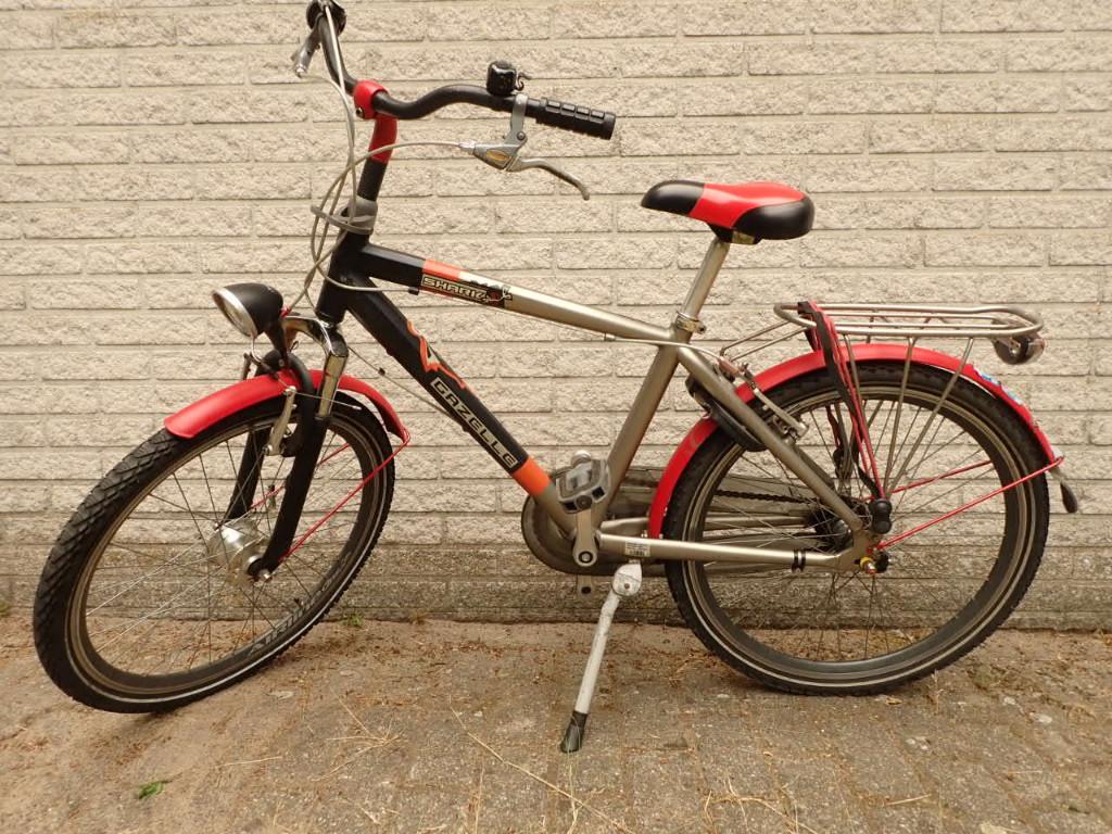 Gazelle Shark kinderfiets, Ophalen, Gebruikt, Gazelle fiets, Terugtraprem