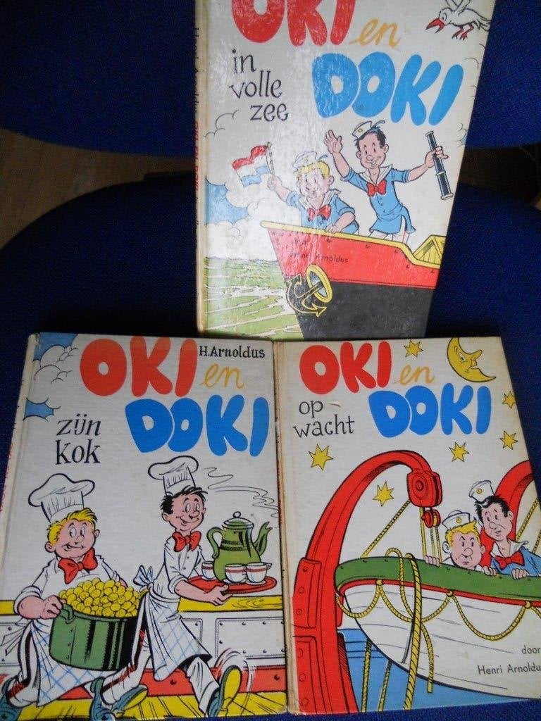 doos oude kinderboeken / strips jaren '60 / '70, Boeken, Kinderboeken | Jeugd | onder 10 jaar, Ophalen of Verzenden, Gelezen, Fictie algemeen