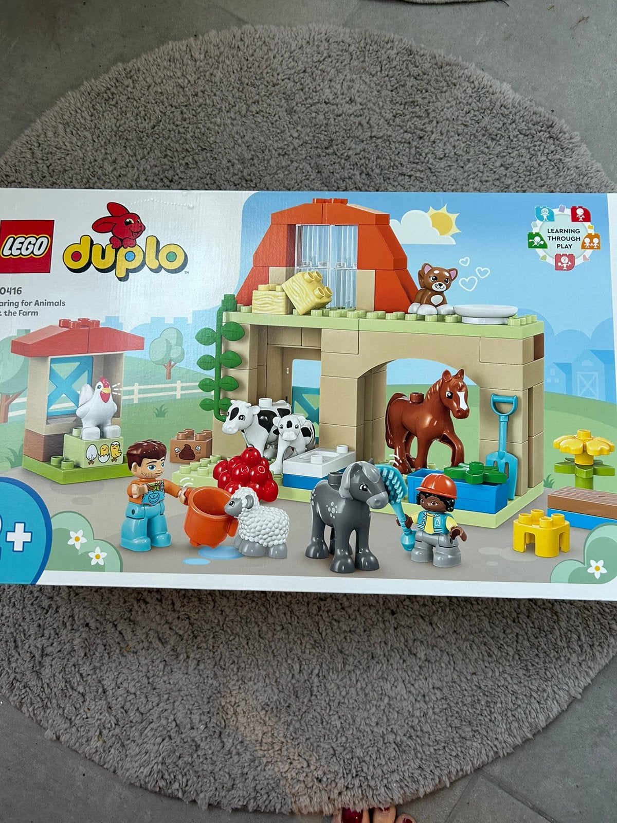 Lego duplo boerderij. Lego 10416, Ophalen of Verzenden, Zo goed als nieuw, Duplo