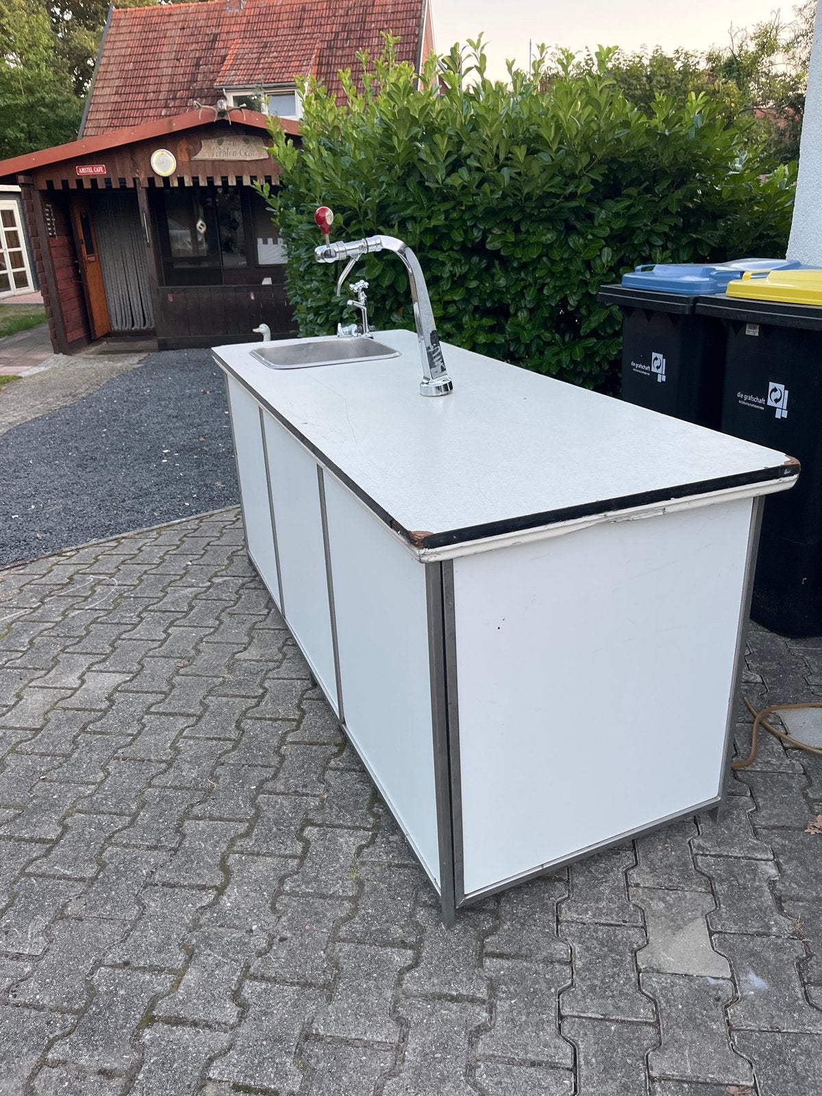 Mobiele Bar met Spoelbak en Tapkraan, Witgoed en Apparatuur, Ophalen, Gebruikt