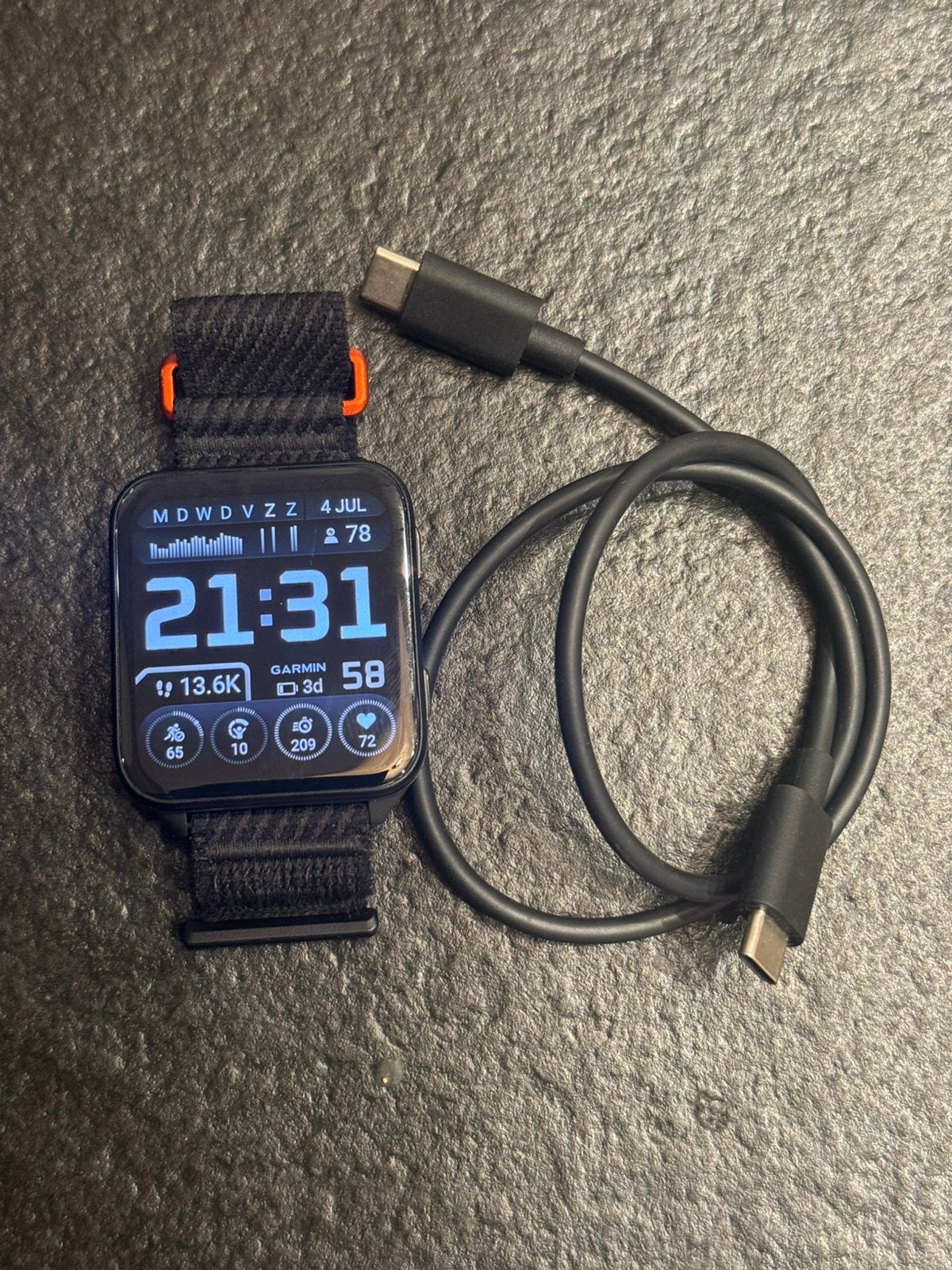 In perfecte staat! Garmin Venu X1, Ophalen, Zwart, Zo goed als nieuw, GPS