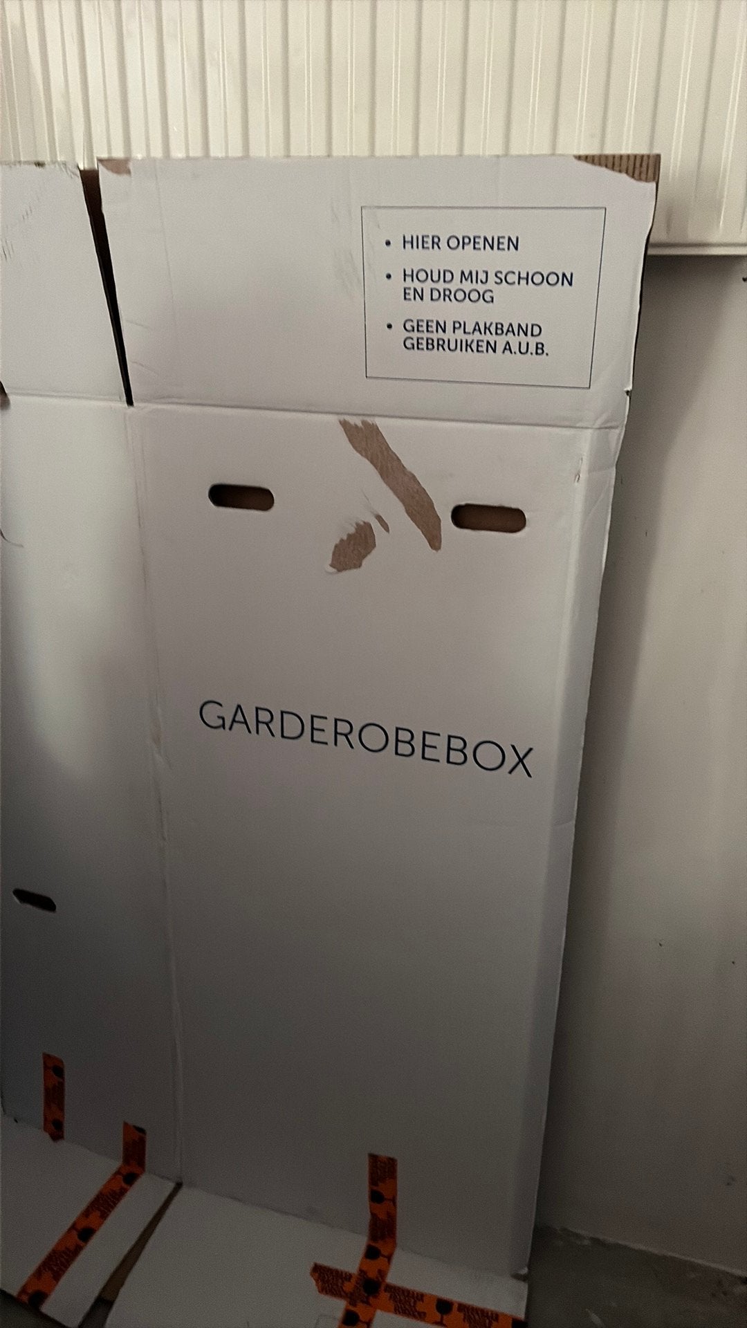 2 garderobe boxen, Ophalen, 40 tot 60 cm, Opvouwbaar, 50 tot 75 cm