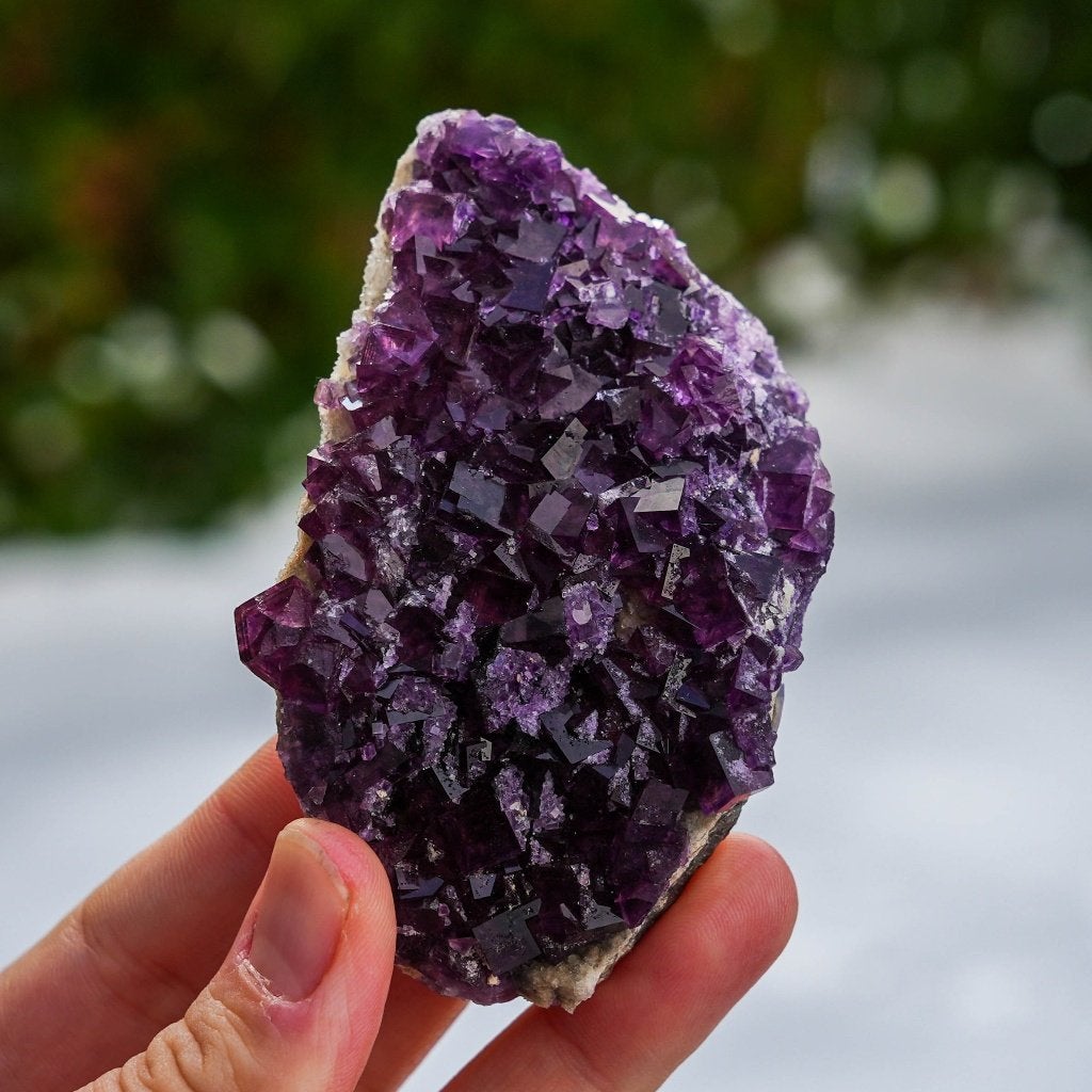 Fluoriet uit Anhui #8, Verzamelen, Ophalen of Verzenden, Mineraal
