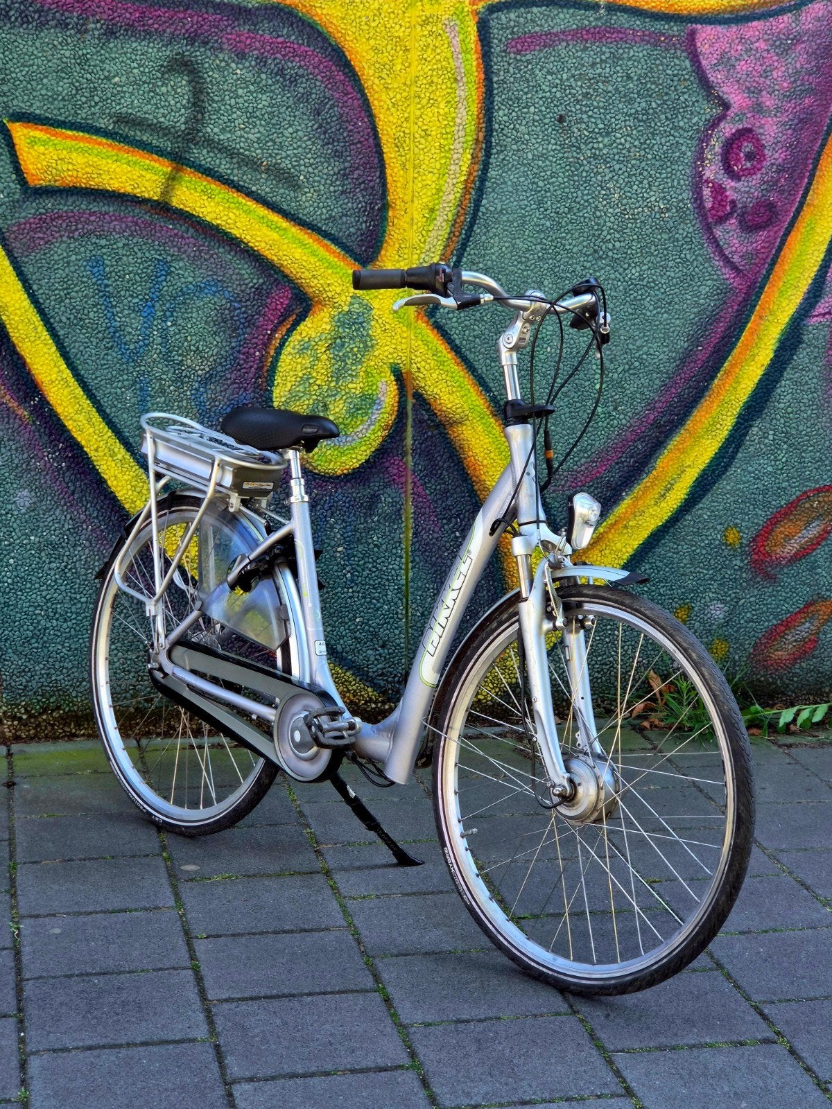 Bikkel elektrische fiets lage instap, 47 tot 51 cm, Ophalen of Verzenden, Zo goed als nieuw