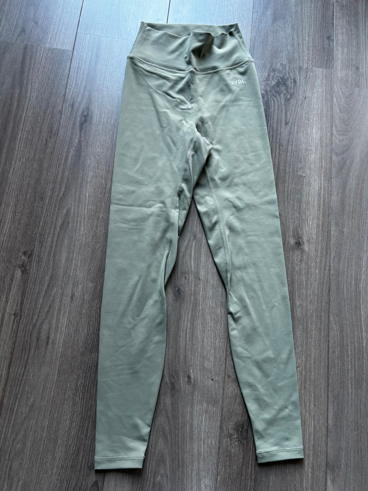 Zgan groene sportlegging, AYBL, maat xs, Ophalen, Maat 34 (XS) of kleiner, Groen, Fitness of Aerobics