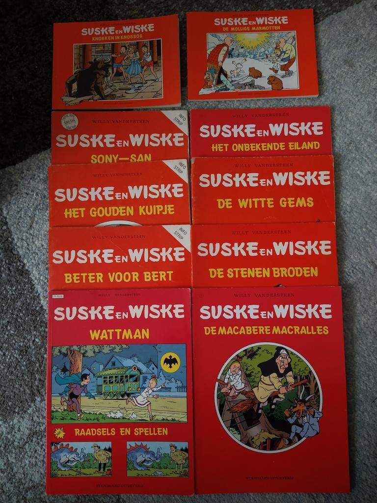 Suske en Wiske bijzondere uitgaven, Boeken, Meerdere stripboeken, Ophalen, Gelezen