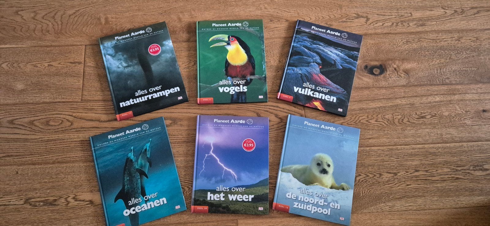 6 schitterende boeken van serie Planeet Aarde, Boeken, Ophalen of Verzenden, Zo goed als nieuw, Natuur algemeen