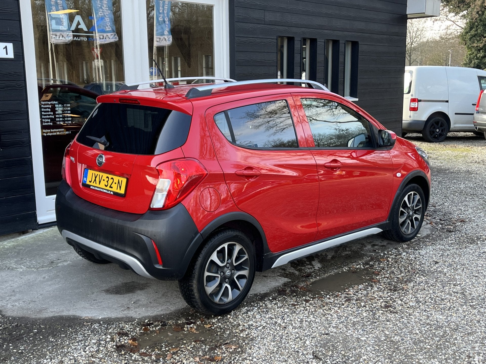 Opel KARL 1.0 Rocks Online Edition Airco/Audio/Cruise/Pdc/Lm, Auto's, Voorwielaandrijving, Stof, Gebruikt, LED verlichting