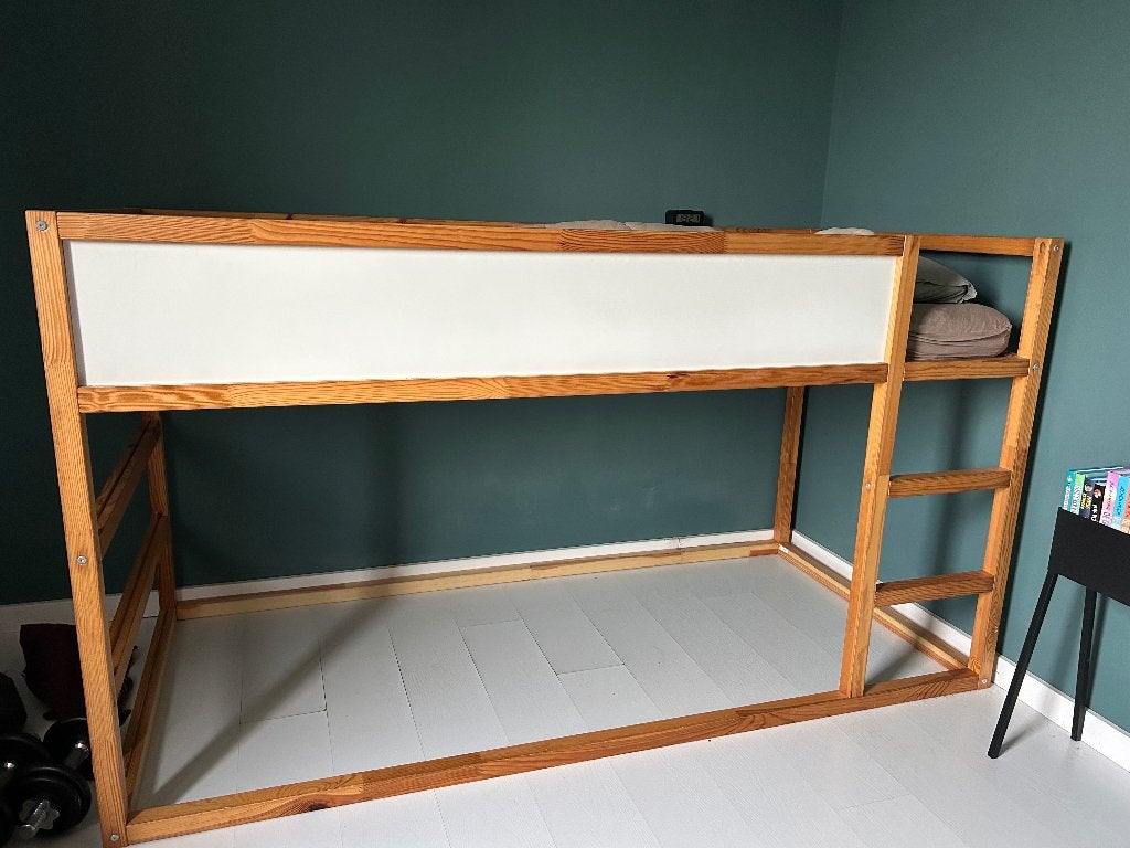 IKEA KURA hoogslaper 90x200, Kinderen en Baby's, Kinderkamer | Stapelbedden en Hoogslapers, Ophalen, Gebruikt, Hoogslaper