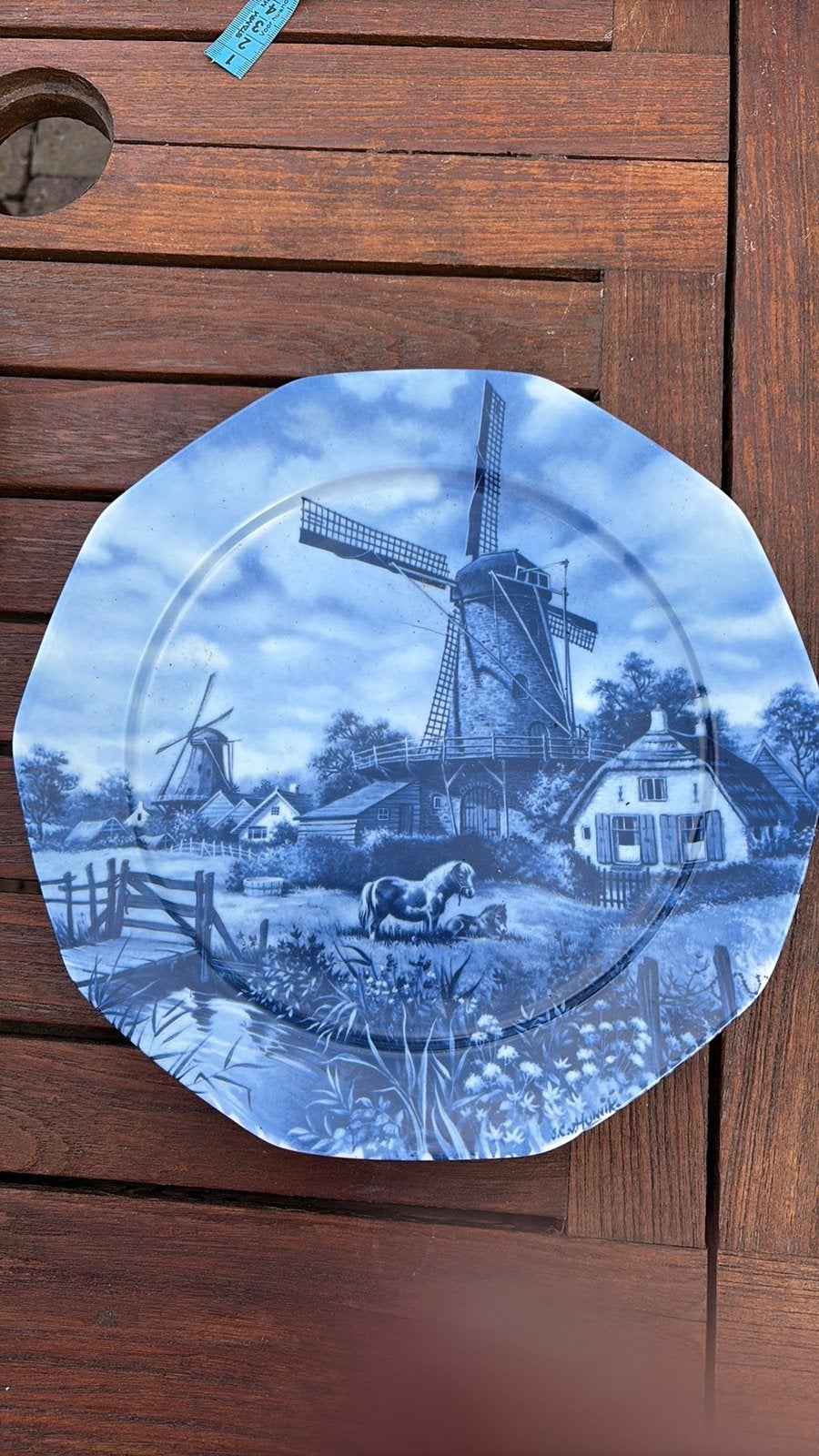 Ter steege wandbord, Antiek en Kunst, Ophalen of Verzenden