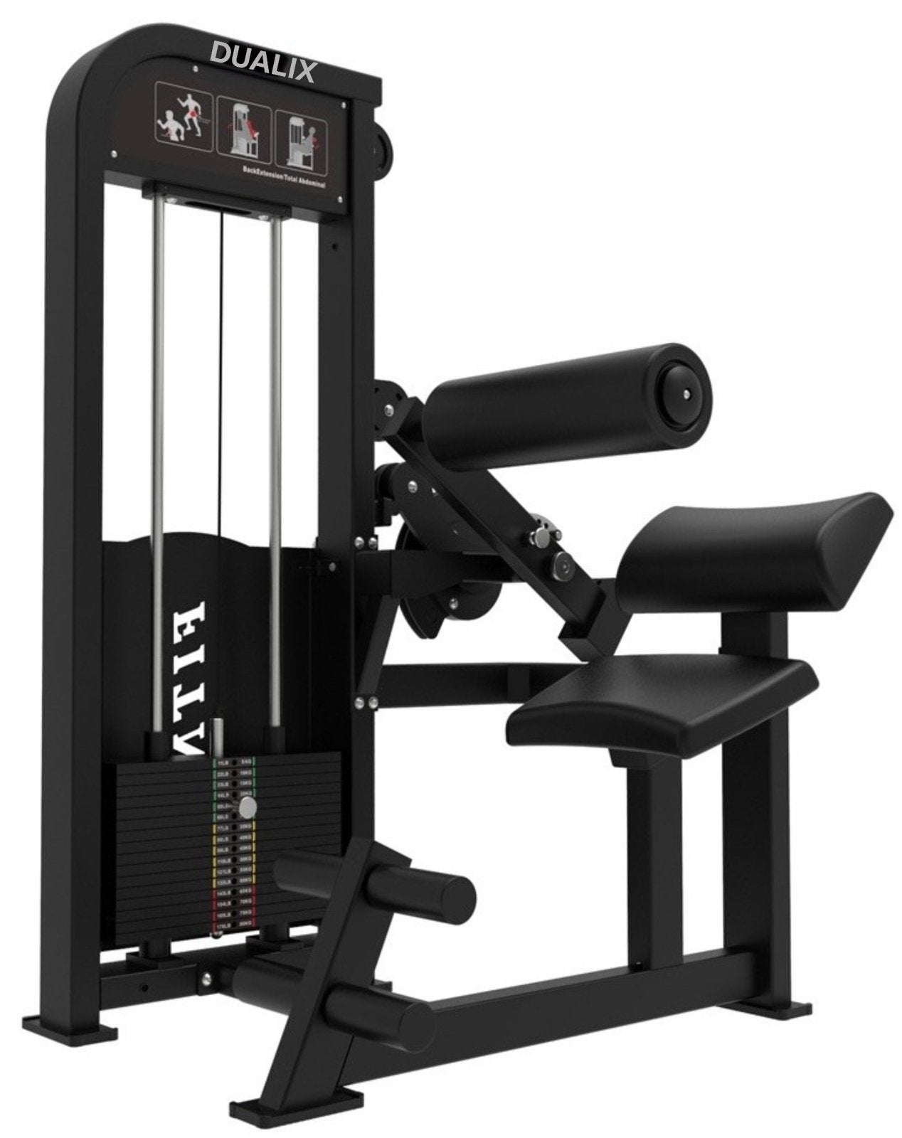 Dualix Titan Dual Abdominal en Lower Back 100 kg Buik Rug, Ophalen of Verzenden, Nieuw, Rug