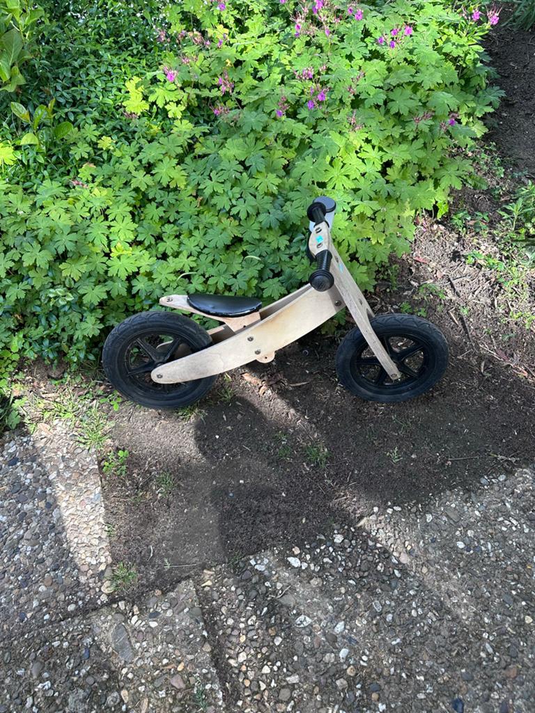 Houten loopfiets voor kinderen - Gebruikt, Ophalen, Gebruikt