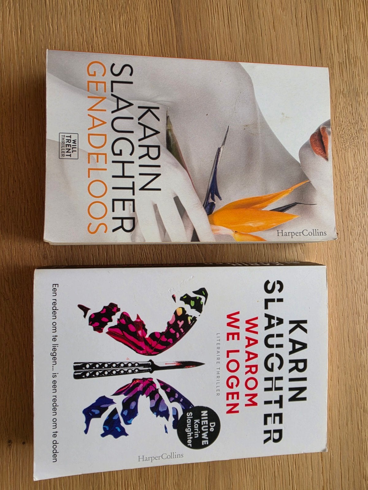 Karin Slaughter Boeken: Genadeloos & Waarom We Logen, Boeken, Thrillers, Ophalen of Verzenden, Gelezen, Karin Slaughter, Amerika